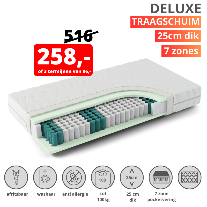 NASA pocket Deluxe 25CM - 7 Zones