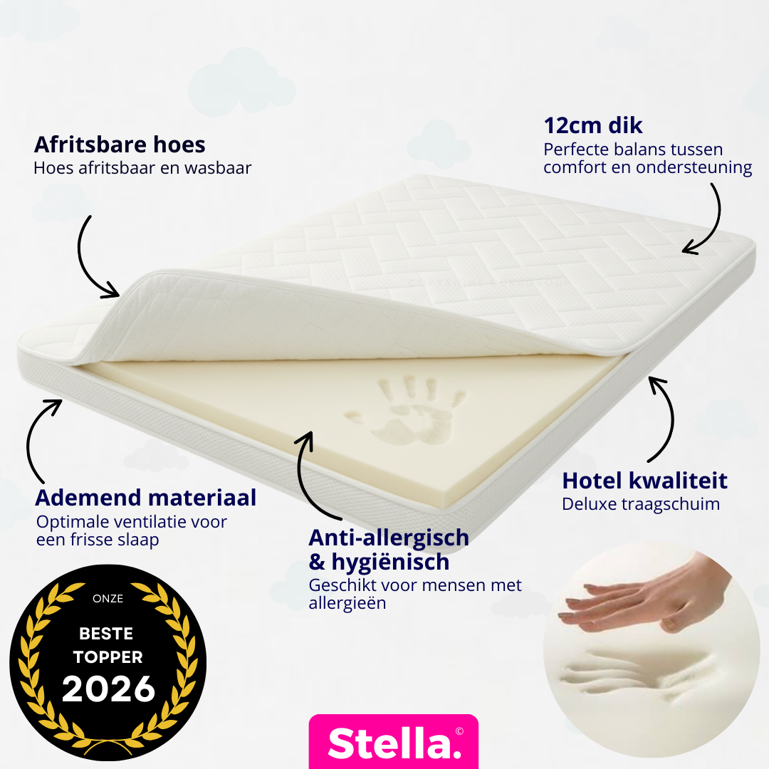 Hotel XL - Nasa Traagschuim Topper FB