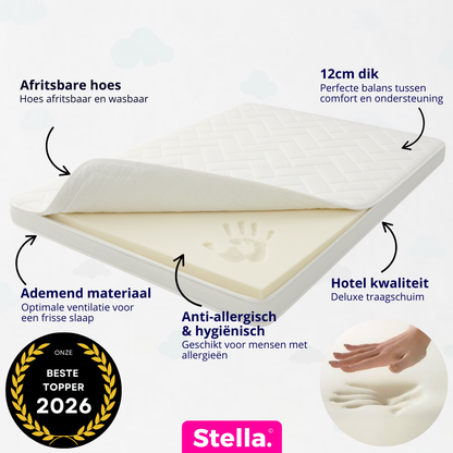 Hotel XL - Nasa Traagschuim Topper FB