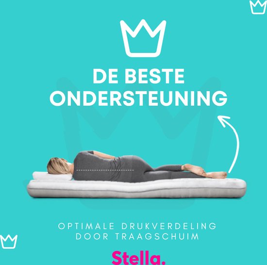 Nasa Traagschuim Topper - Hotel XL-  12cm dik
