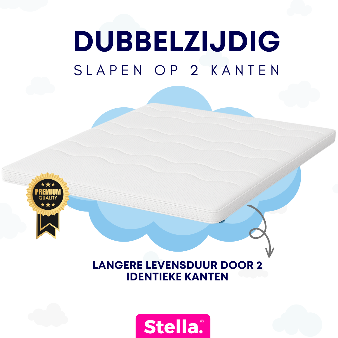 Dream koudschuim topper - 6cm dik